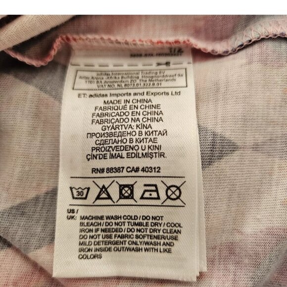 Adidas Originals Florera Optic Bloom Women's T-Shirt Farm Floral Size Medium - Picture 3 of 6